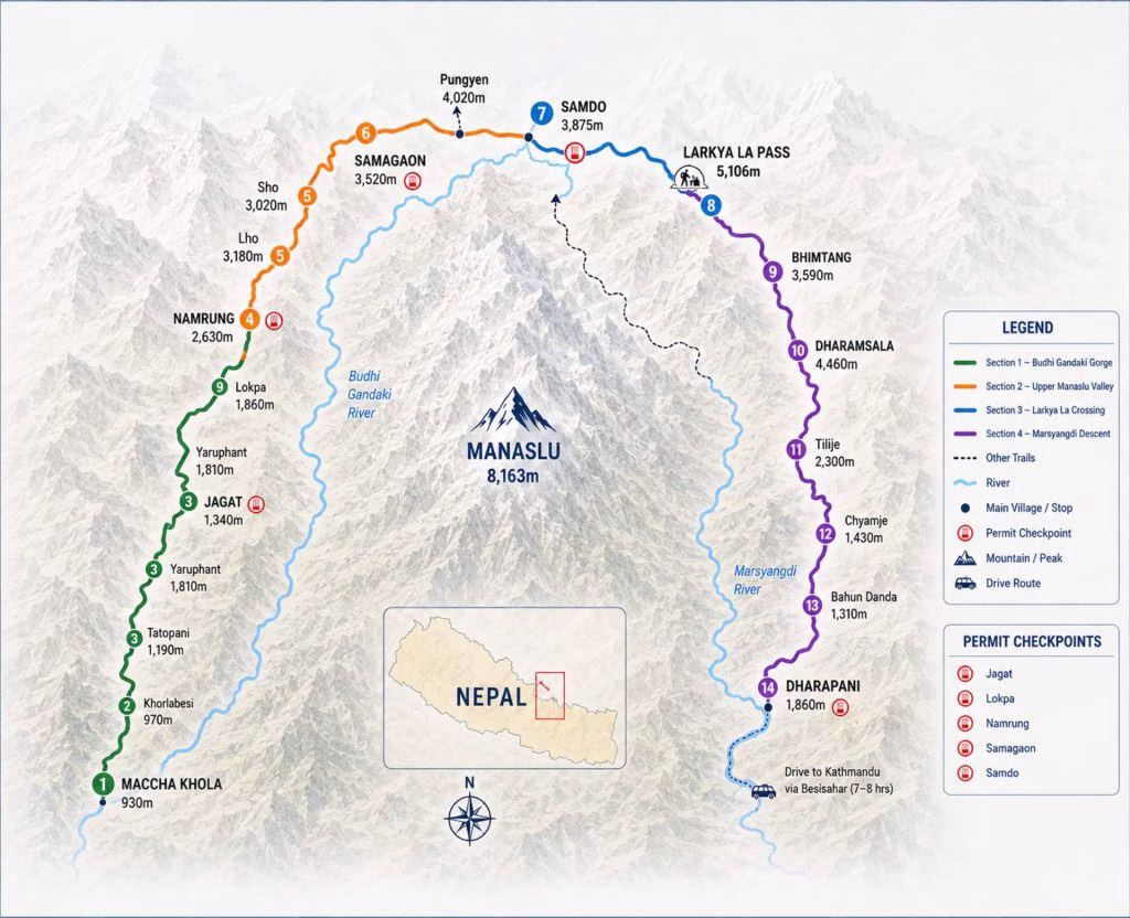 Mardi Himal trek kesulitan
